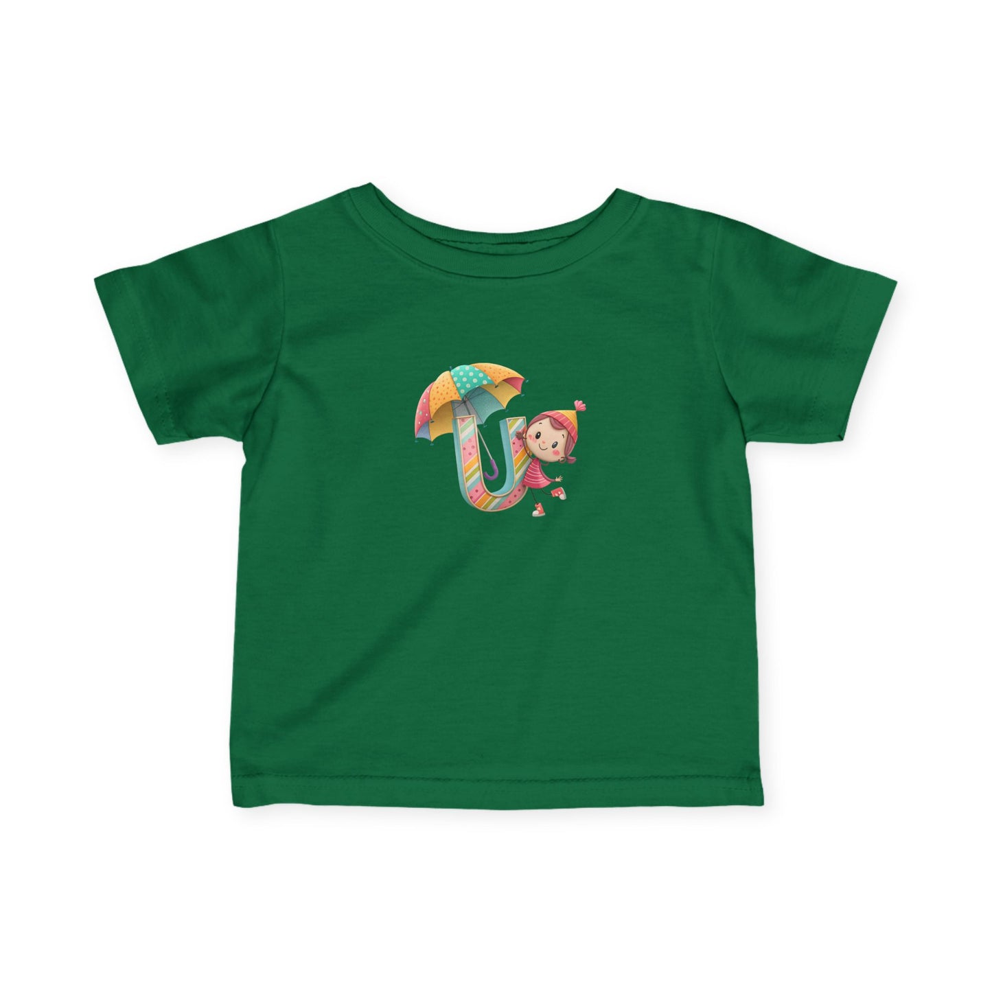 Adorable Infant Fine Jersey Tee with Colorful Umbrella Design, Baby Tee, Toddler Shirt, Cute Kids Clothing, Playtime Outfit, Gift for [...]