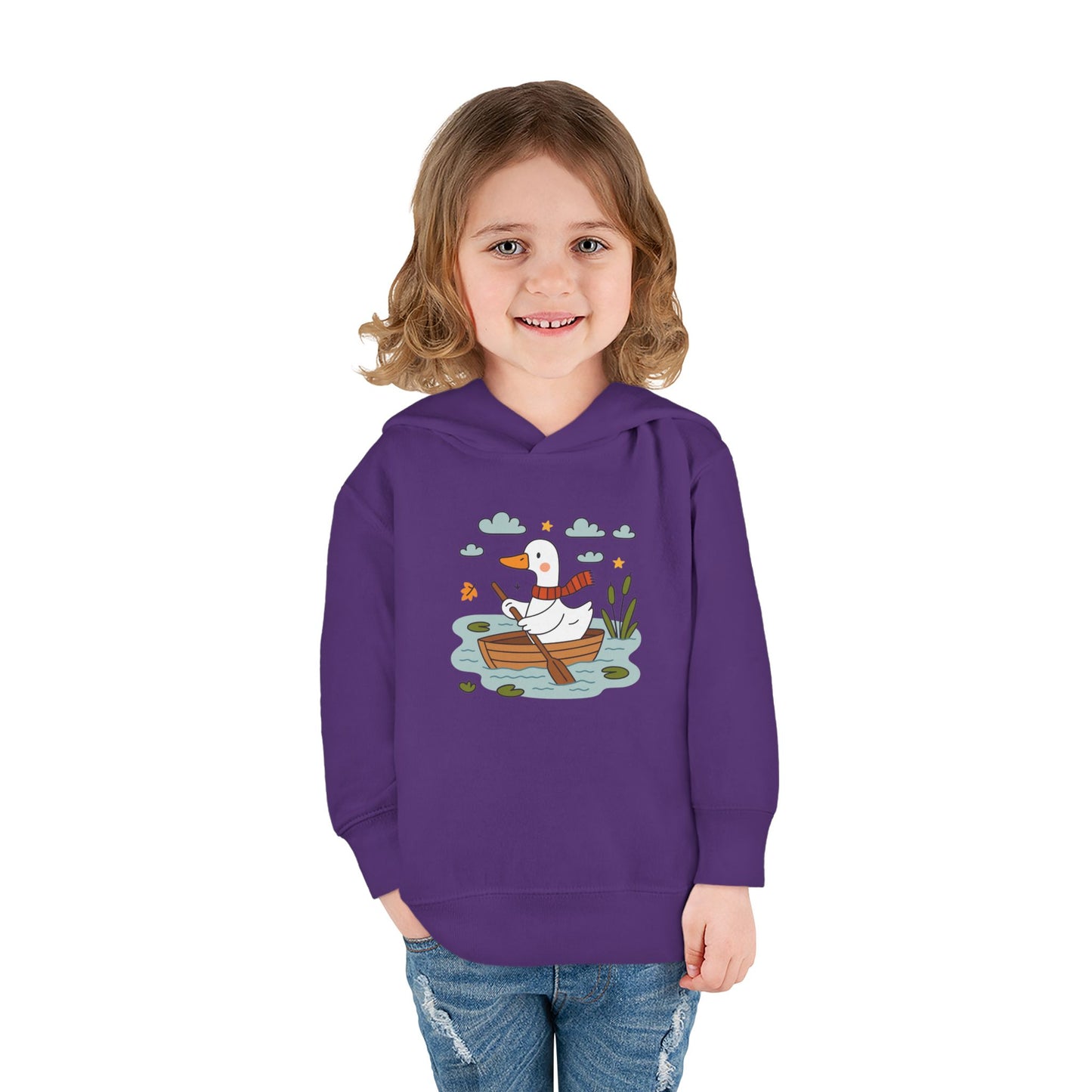 Adventurous Toddler Hoodie, Cute Animal Design, Cozy Pullover Sweatshirt, Perfect for Playtime, Ideal Gift for Kids