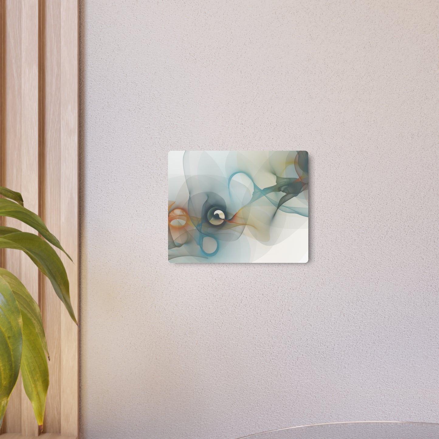 Metal Art Sign - Abstract Wall Decor, Modern Home Accents, Unique Gift for Art Lovers, Stylish Office Decor, Contemporary Art Piece