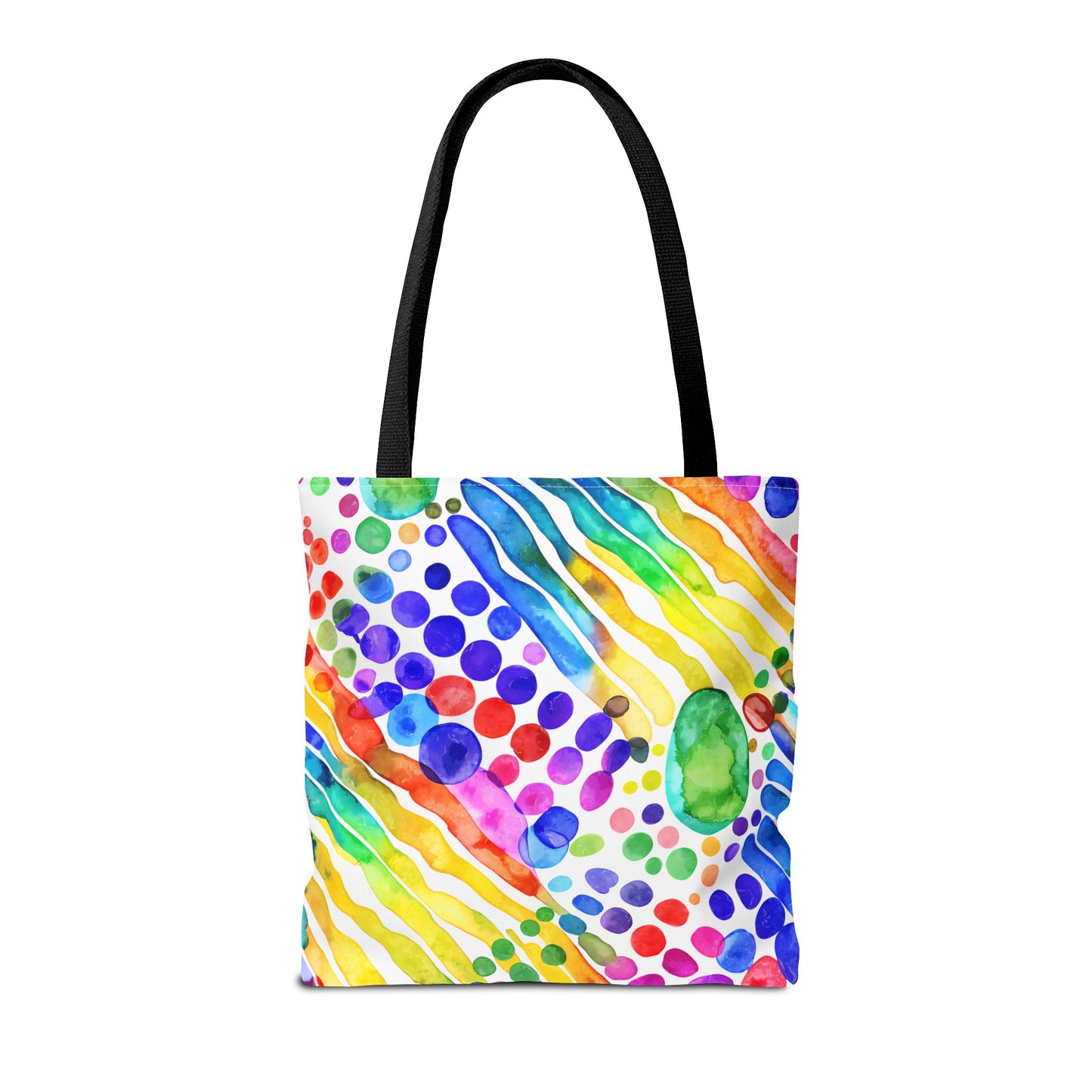 Colorful Abstract Tote Bag, Beach Bag, Shopping Bag, Summer Accessory