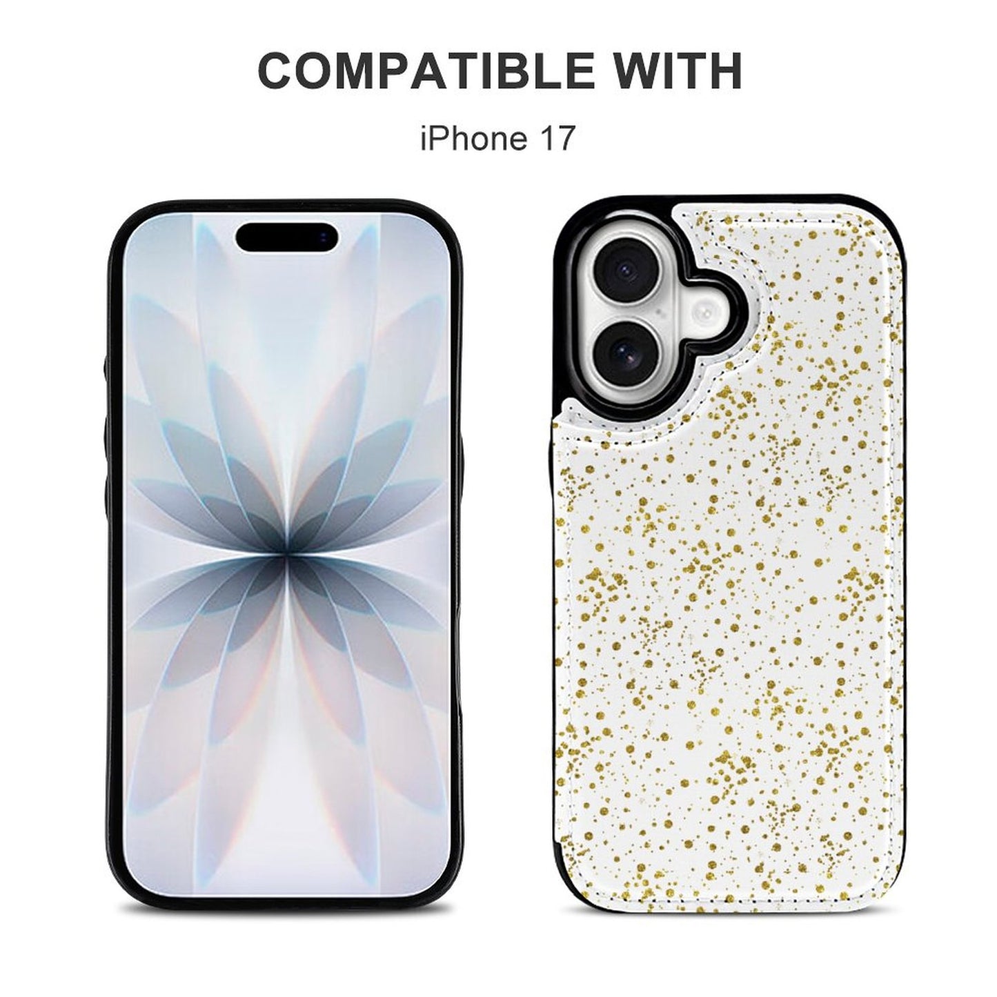 Gold Spark Mobile Phone Case for Apple iPhone 17 Series