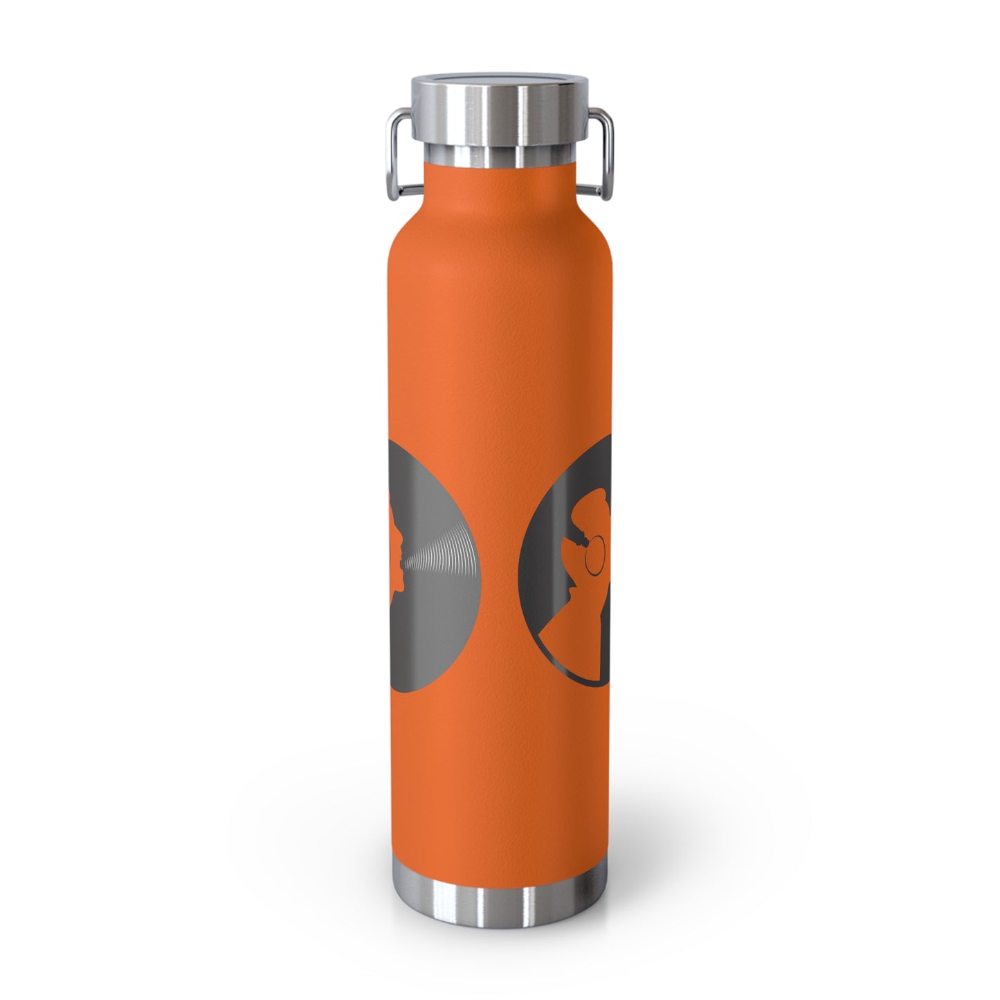 Stylish Copper Insulated Water Bottle for On-the-Go Hydration | Fitness, Travel, Eco-Friendly Gift, Unique Design, 22oz