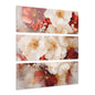 Elegant Floral Acrylic Prints - Triptych Wall Art, Home Decor, Gift for Her, Floral Decor, Wedding Decor, Mother's Day Gift