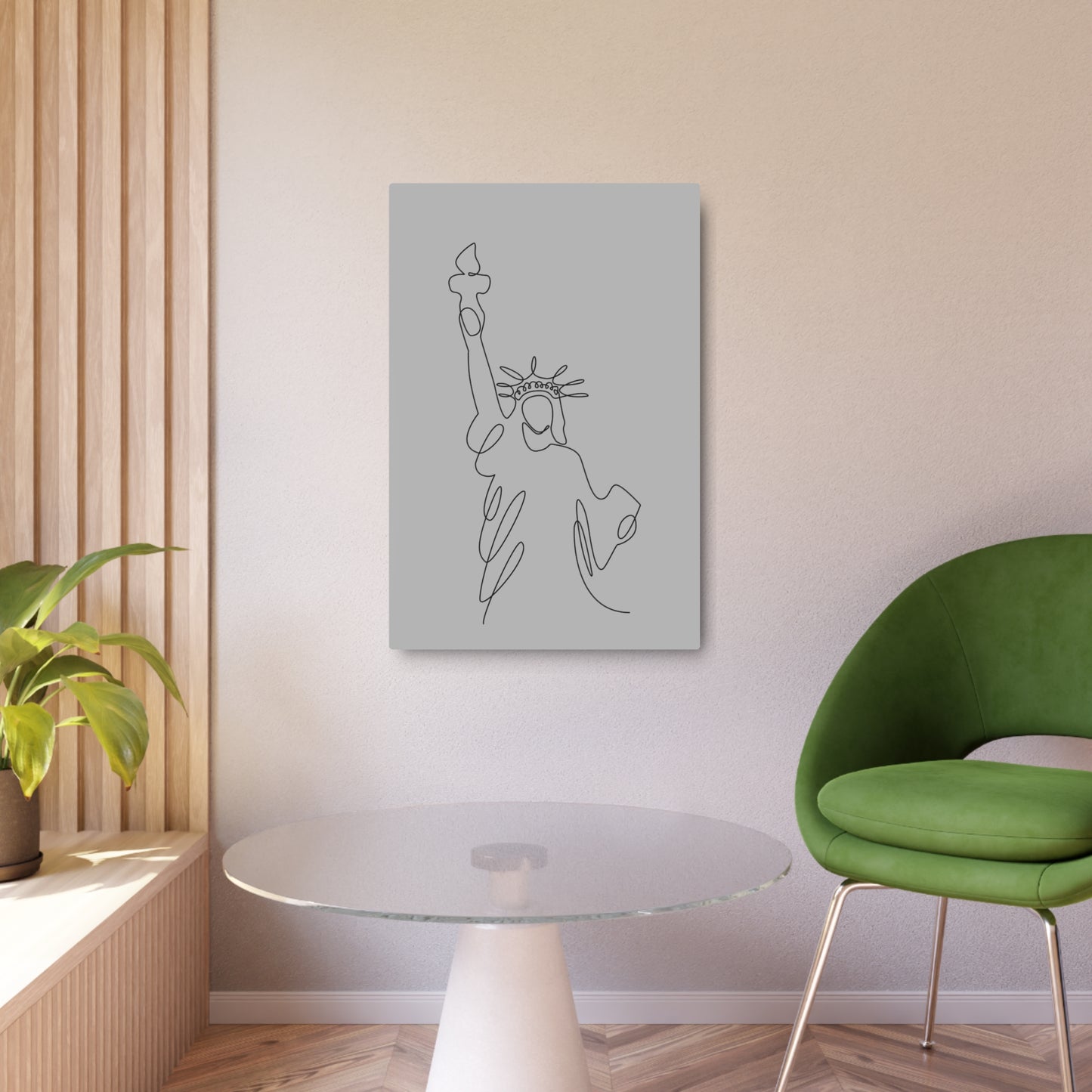 Statue of Liberty Metal Art Sign, Modern Wall Decor, Gift for Home, Office, or Independence Day, Minimalist Artwork, Unique [...]