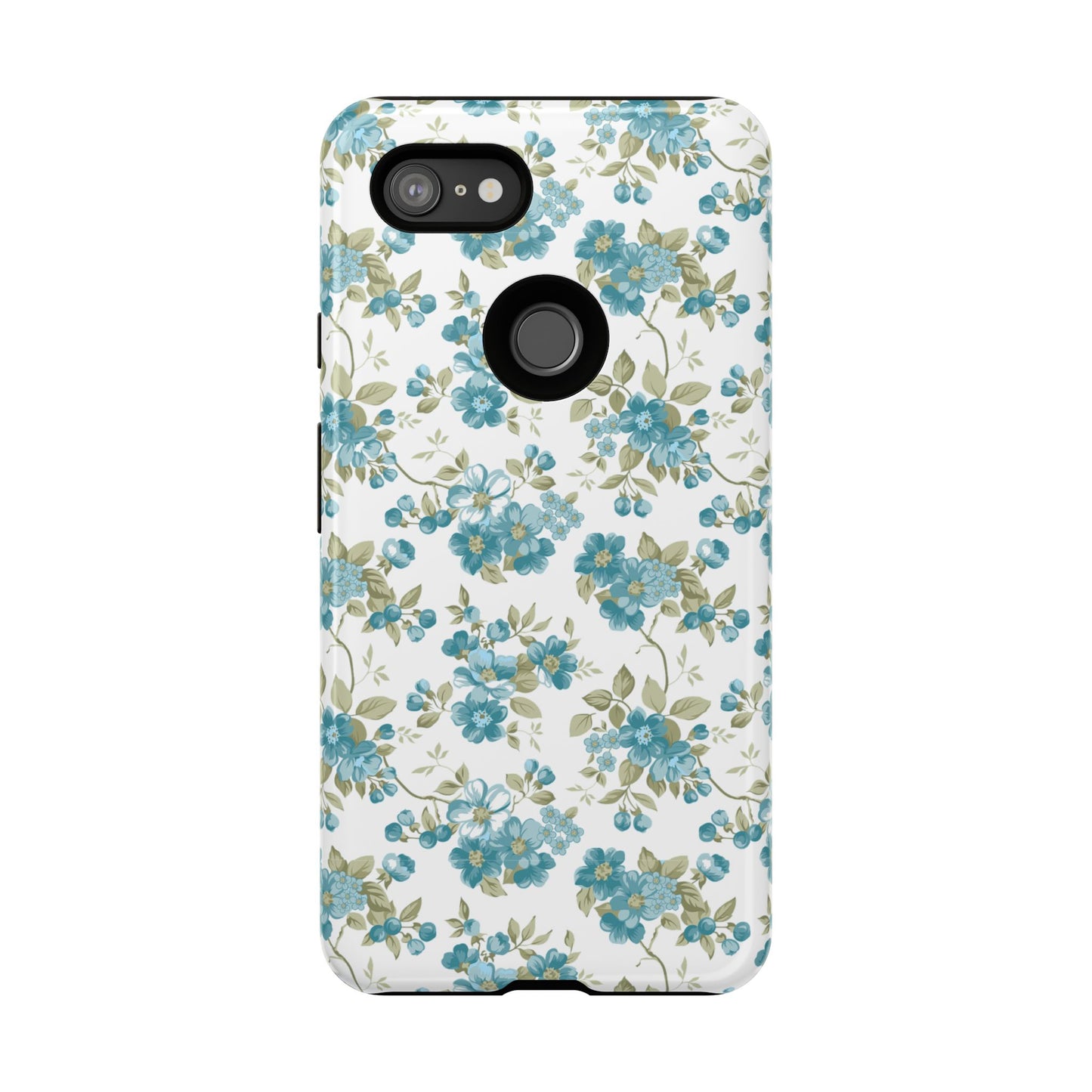 Floral Phone Case - Tough Cases, Durable Phone Cover, Cute Floral Design, Gift for Her, Trendy Phone Accessory, Spring Style