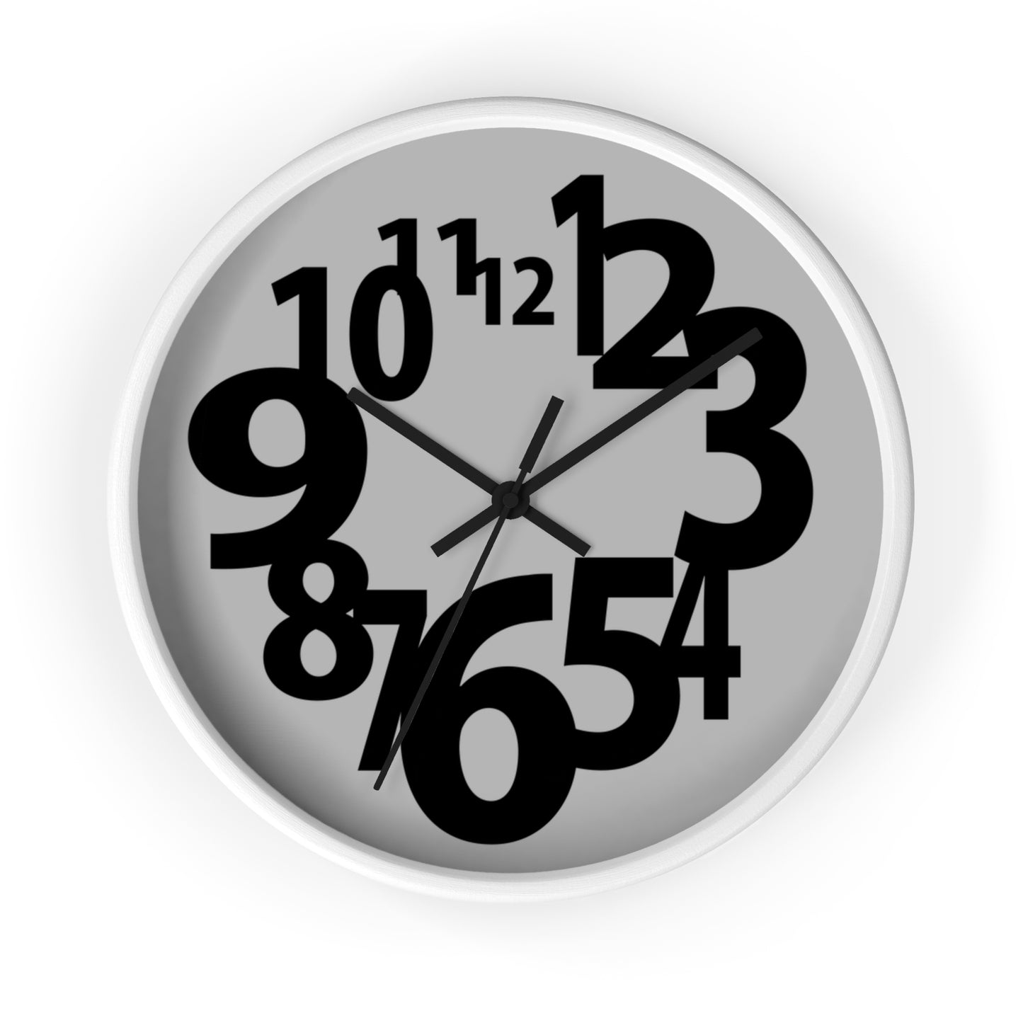 Stylish Modern Wall Clock, Home Decor, Unique Gift, Minimalist Design, Living Room Clock, Office Wall Clock