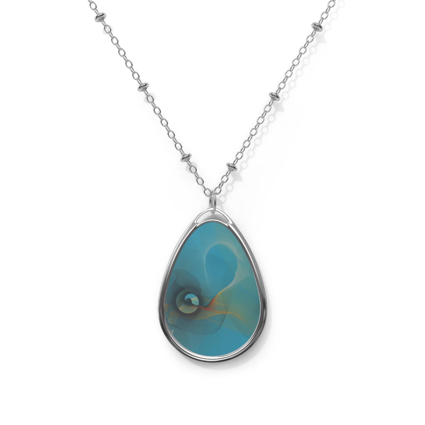 Serene Teardrop Necklace, Elegant Jewelry Gift for Minimalists, Personal Touch for Birthdays, Anniversaries, Special Occasions