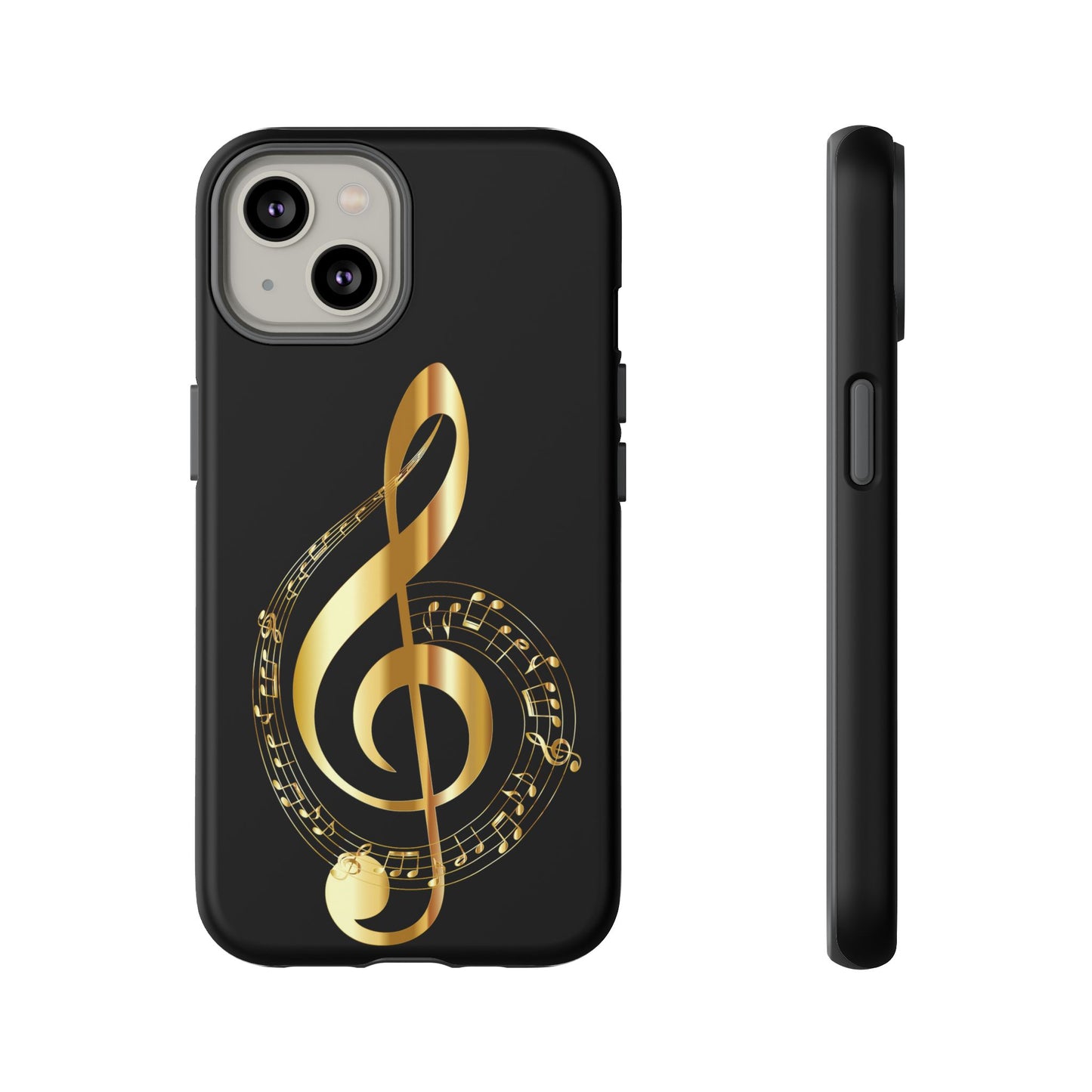 Tough Cases black gold musical Note