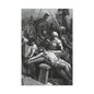 Crucifixion Art Matte Canvas Print – Stretched Religious Wall Decor