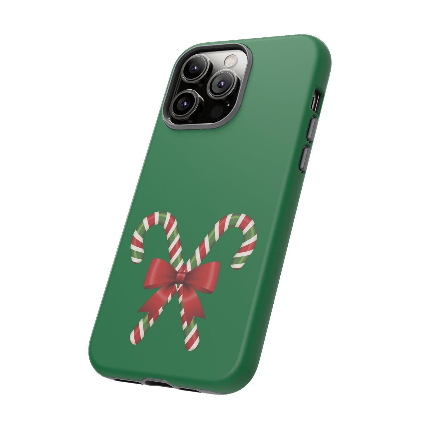 Candy Cane Phone Case: Holiday Spirit, Festive Gift, Cute Accessories, Christmas Decor, Seasonal Style