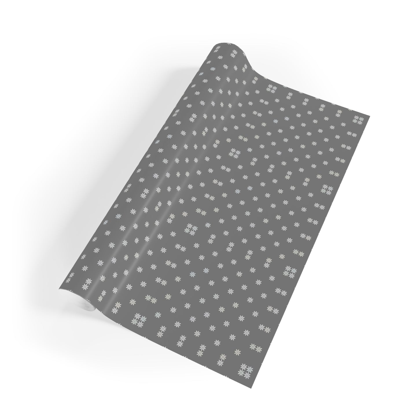 Stylish Gift Wrapping Paper Roll - Elegant Grey Polka Dot Design, Holiday & Birthday Wrap, Perfect for Any Occasion, Premium Quality