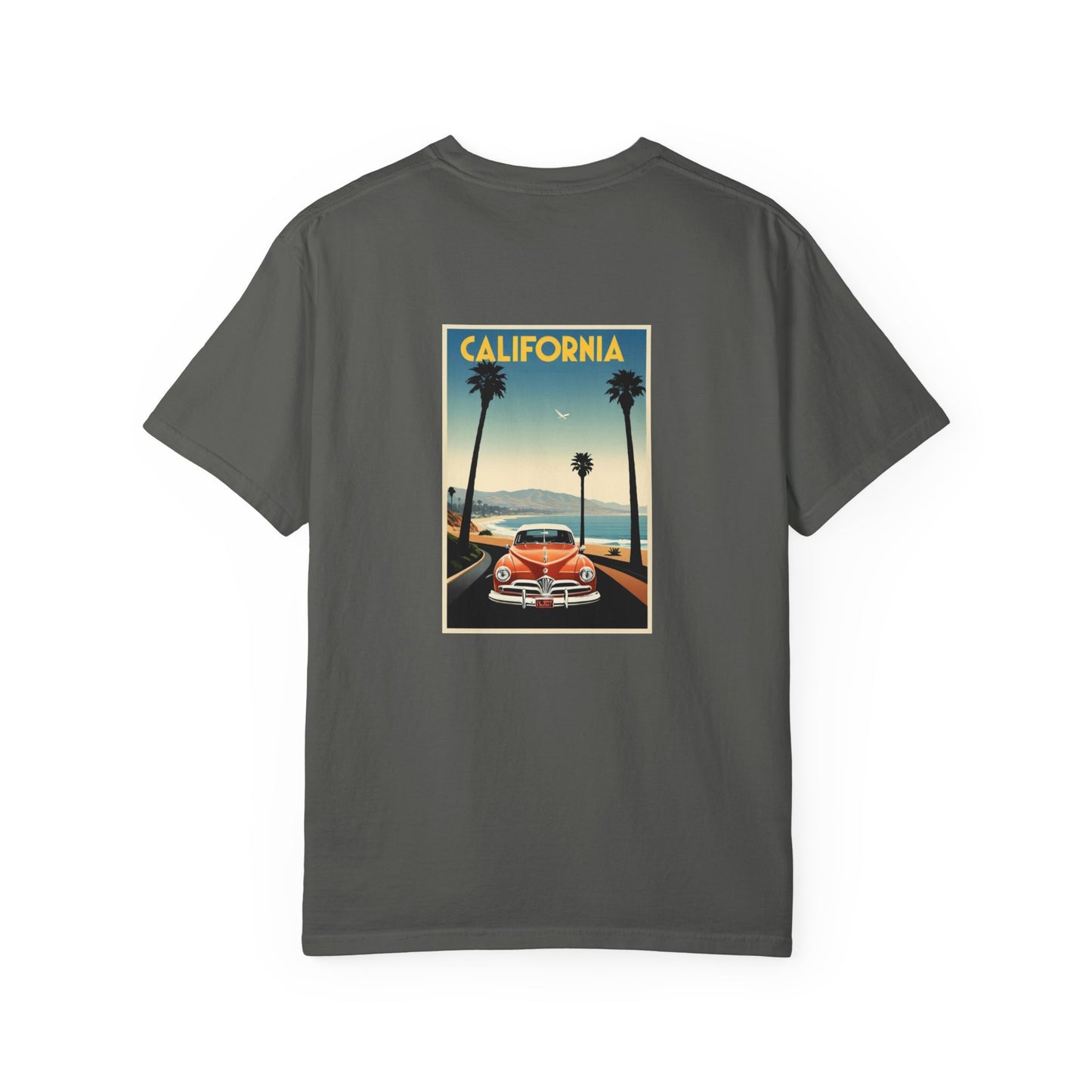 California Surf Style T-Shirt, Unisex Beach Tee, Vintage California Graphic Shirt, Summer Casual Wear, Surfing Enthusiasts Apparel