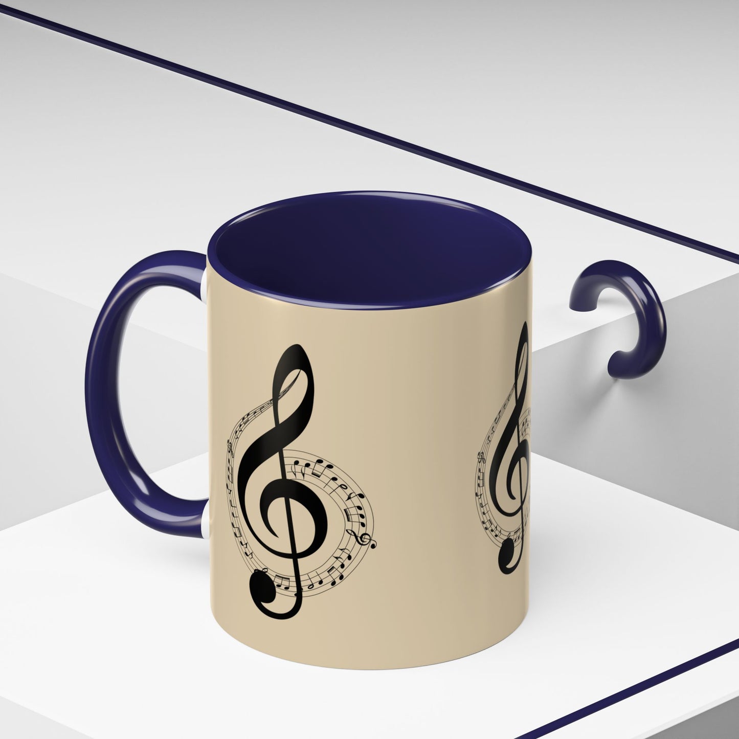 Musical Notes Coffee Mug - Perfect Gift for Music Lovers