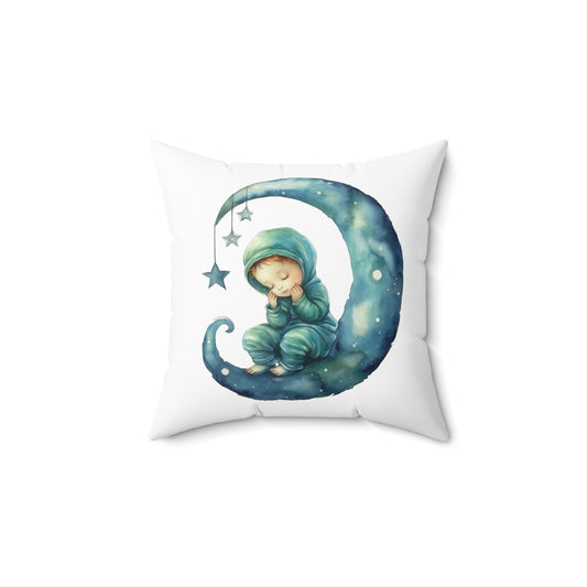 Spun Polyester Square Pillow