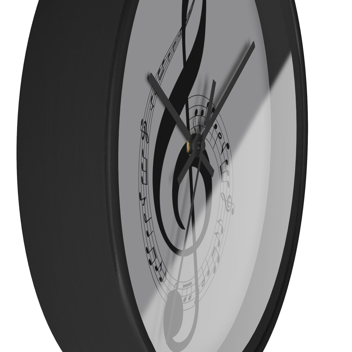 Musical Notes Wall Clock, Perfect Gift for Musicians, Home Decor