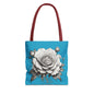 Elegant Floral Tote Bag with Roses, Chic Reusable Grocery Bag, Perfect Gift for Her, Stylish Handbag, Everyday Essentials