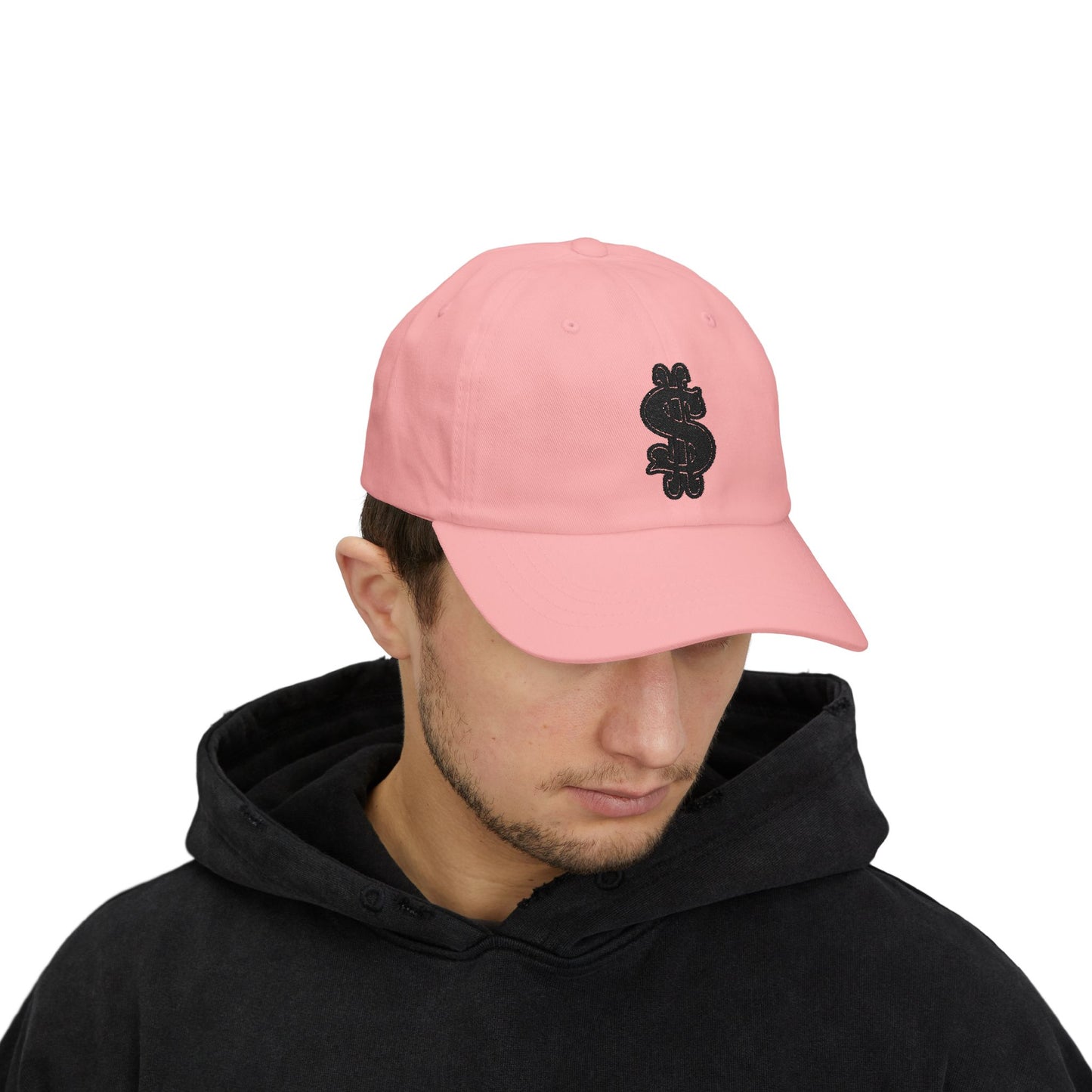 Classic Dad Cap with Dollar Sign Embroidery, Trendy Cap for Fathers, Gift for Dads, Casual Summer Hat, Unique Dad Gift, Streetwear Accessory