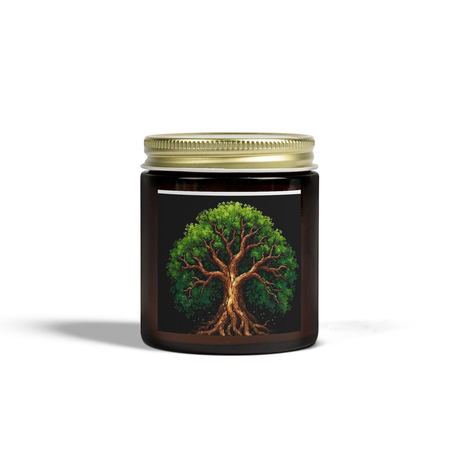 Scented Candles, Coconut Apricot Wax - Tree of Life Design, Eco-friendly Aromatherapy, Home Fragrance, Gifts for All Occasions