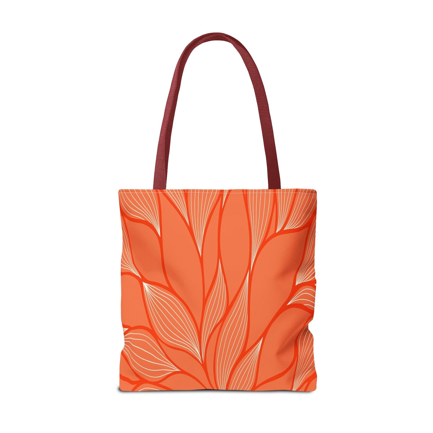 Vibrant Leafy Tote Bag, Stylish Grocery Bag, Eco-Friendly Shopping Tote, Floral Summer Tote, Gift for Plant Lovers