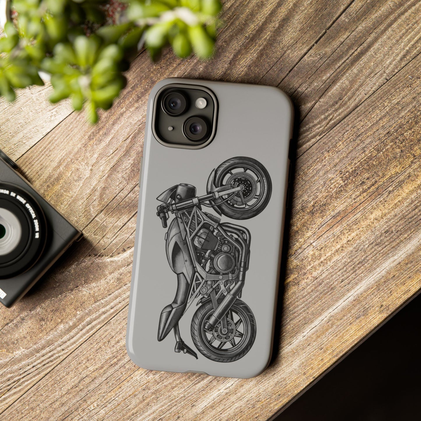 Motorcycle Phone Case - Tough Cases - Biker Gift, Motorcycle Lover, Custom Phone Cover, Unique Biker Accessory