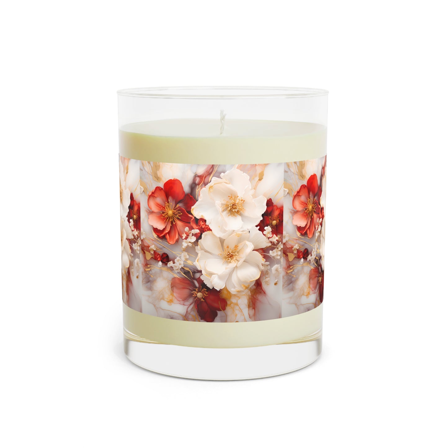 Floral Scented Candle - Relaxing Home Decor, Aromatherapy Gift, Candle for Spa, Gift for Her, Mother's Day, Home Fragrance