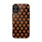 Halloween Skull Phone Case, Spooky Mobile Cover, Trick or Treat Accessory, Goth Gift, Skull Pattern Design