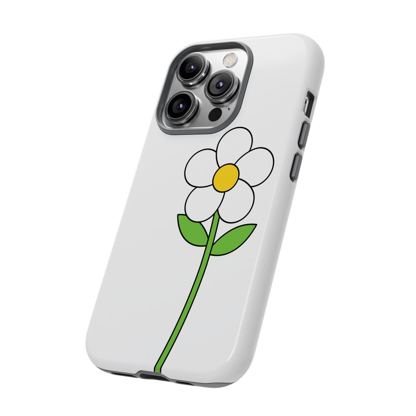 Floral Phone Case, Tough Cases with Flower Design, Cute Phone Accessory, Gifts for Her, Spring Decor, Unique Phone Cases