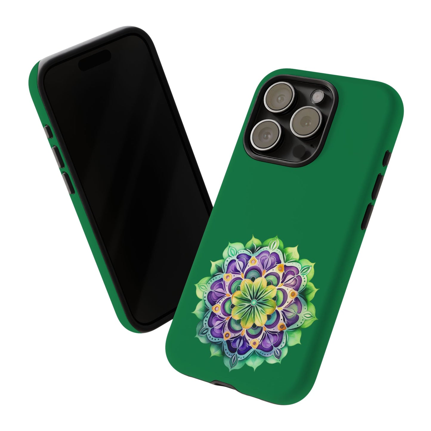Colorful Mandala Phone Case, Tough Cases for Creatives, Unique Phone Accessories, Perfect Gift for Art Lovers, Eco-Friendly Design, [...]