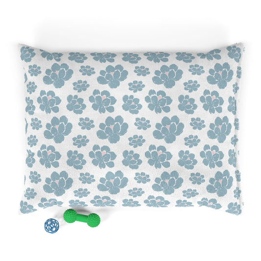 Floral Pet Bed for Cozy Comfort, Dog Bed, Cat Bed, Soft Cushion, Pet Furniture, Floral Design