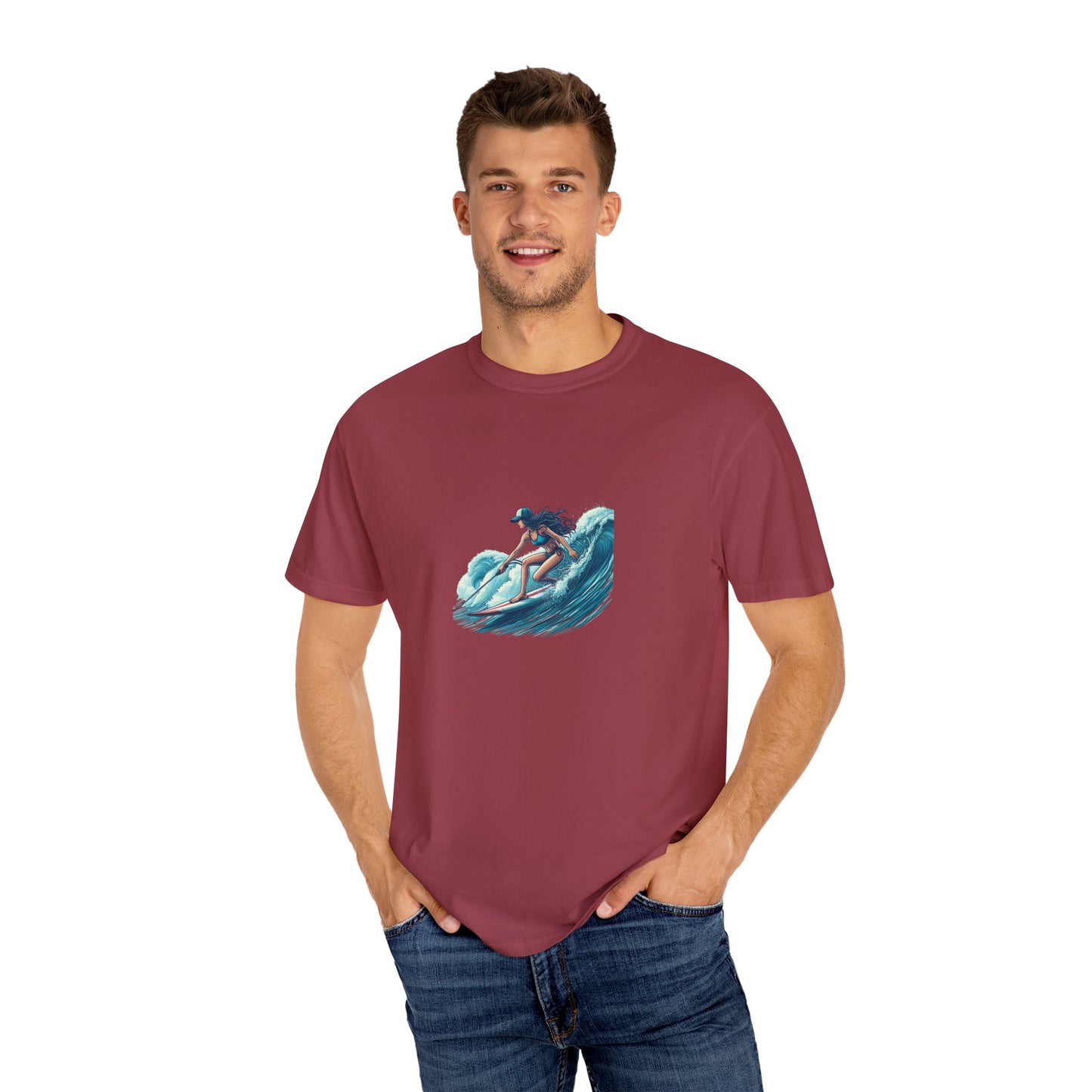 California Surf Style T-Shirt, Unisex Beach Tee, Vintage California Graphic Shirt, Summer Casual Wear, Surfing Enthusiasts Apparel