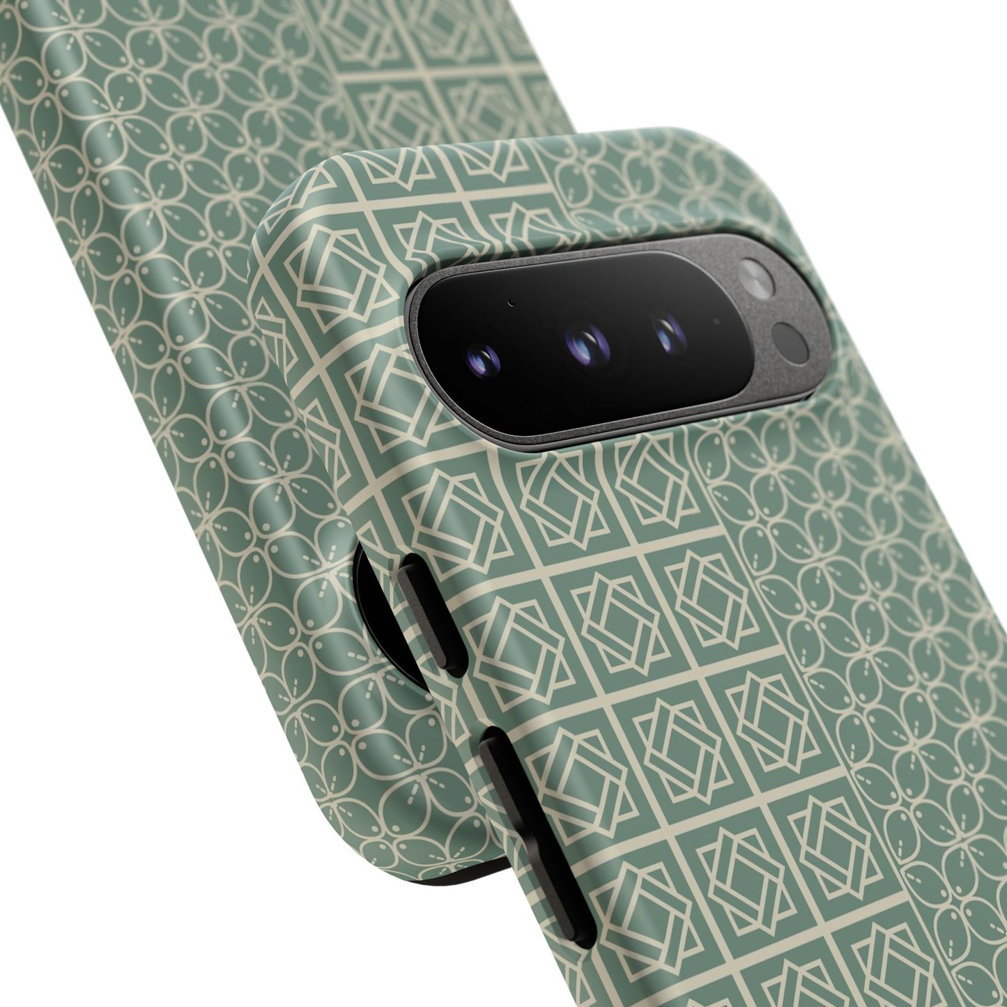 Stylish Phone Case with Geometric Patterns, Tough Cases, Durable Cell Phone Cover, Trendy Smartphone Accessory, Functional Gift Idea