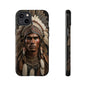 Native American Art Phone Case, Strong Culture Design, Unique Gift for Him or Her, Tough Cases, Customizable Protector, Tribal Style