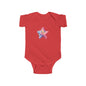 Adorable Starfish Infant Bodysuit, Cute Baby Onesie, Newborn Gift, Baby Shower Outfit, Summer Clothing, Ocean-Themed Apparel
