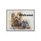 Yorkshire Terrier Welcome Floor Mat — Heavy Duty Non-Slip Doormat