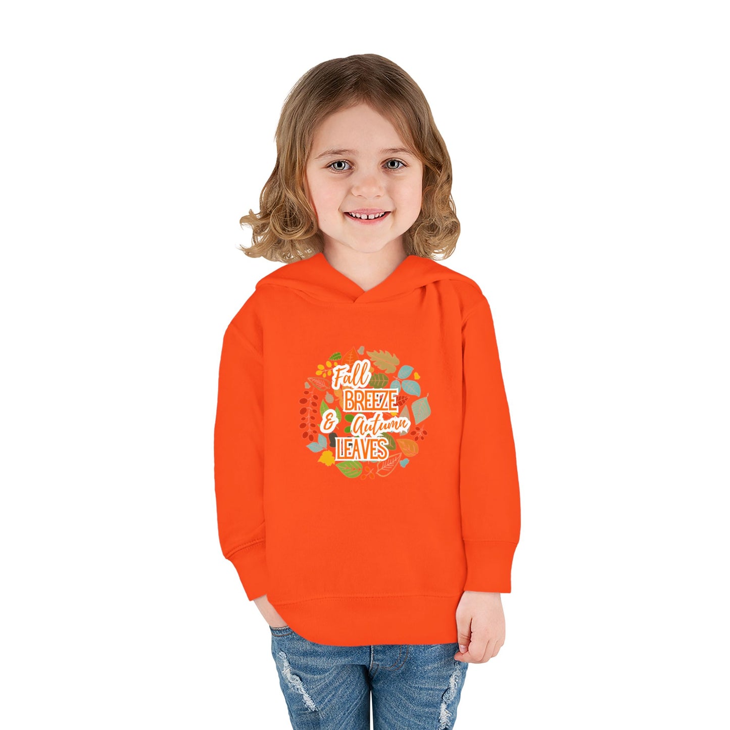 Cozy Fall Toddler Hoodie, Cute Pullover for Autumn, Kids' Fleece Sweatshirt, Perfect for Fall Celebrations, Adorable Gift Idea