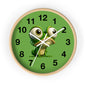 Whimsical Frog Wall Clock – Fun Home Decor, Office Accessories, Unique Gift for Kids, Animal-Themed Decoration, Quirky Timepiece