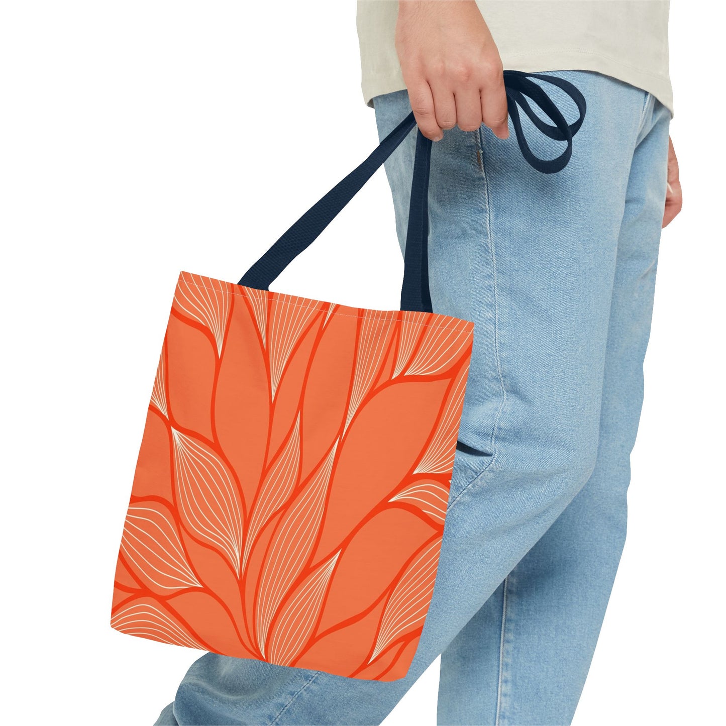 Vibrant Leafy Tote Bag, Stylish Grocery Bag, Eco-Friendly Shopping Tote, Floral Summer Tote, Gift for Plant Lovers