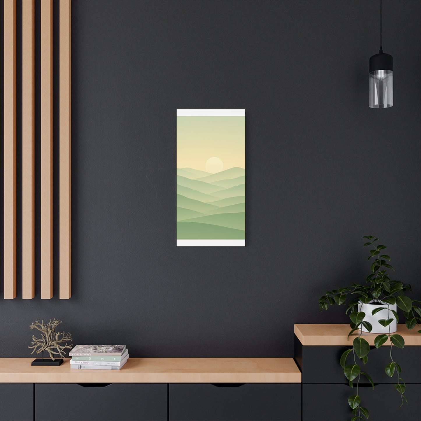 Matte Canvas, Stretched, 1.25" Sunset or Sunrise