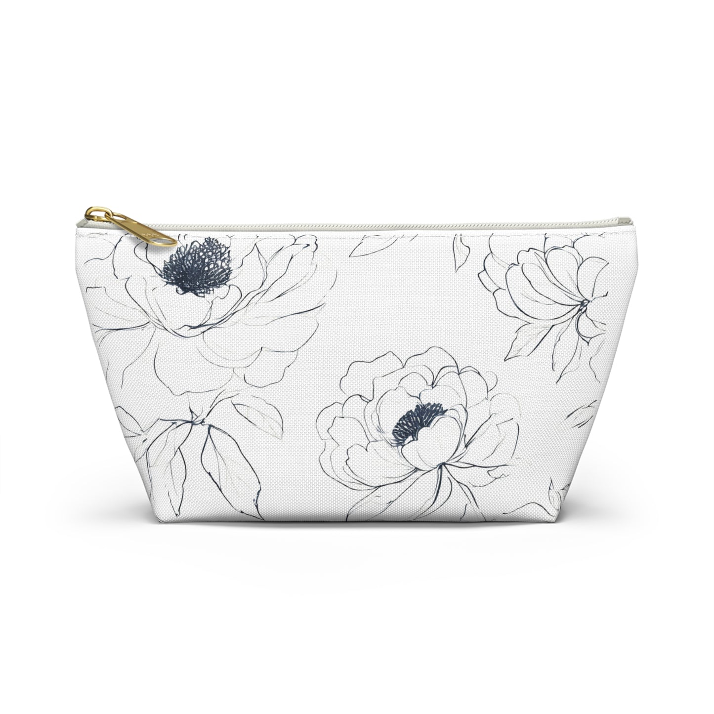 Floral Accessory Pouch, Makeup Bag, Cosmetic Case, Gift for Her, Travel