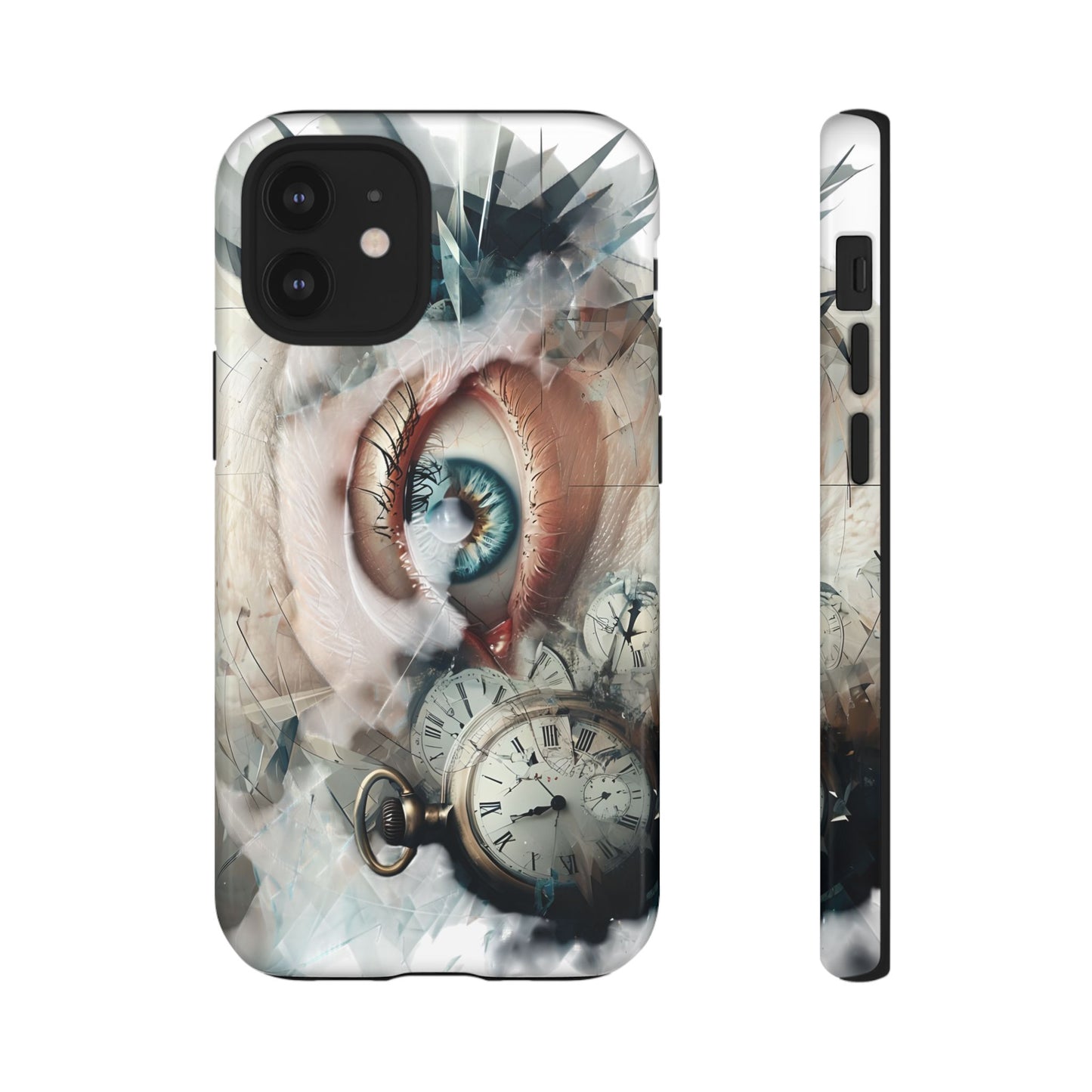 Artistic Eye Phone Case, Unique Smartphone Cover, Whimsical Gift for Art Lovers, Trendy Tech Accessory, Birthday Present, Holiday Gift