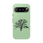 Minimalist Tree Phone Case, Nature-Inspired Phone Cover, Eco-Friendly Cell Phone Accessory, Perfect Gift for Nature Lovers