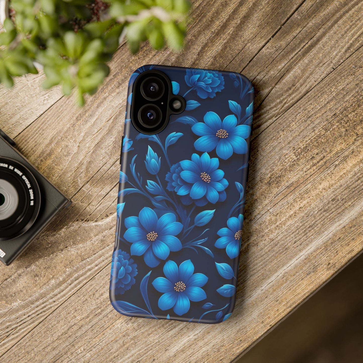 Tough Cases: Floral iPhone Case, Vibrant Phone Cover, Flower Patterned Case, Protective Floral Design, Spring Gift Idea