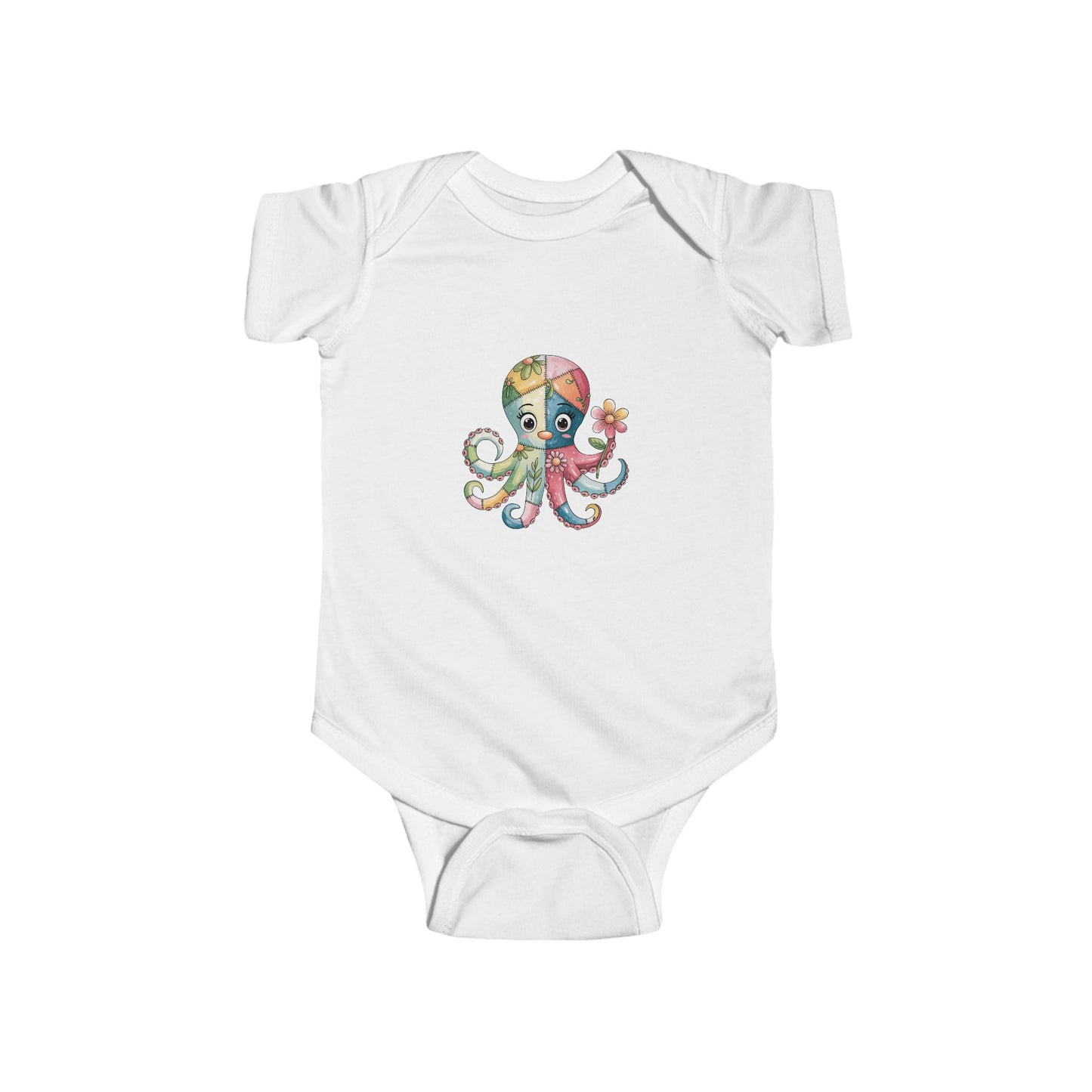 Cute Octopus Baby Bodysuit, Infant Outfit, Toddler Gift, Baby Shower Gift, Ocean Theme Baby Wear