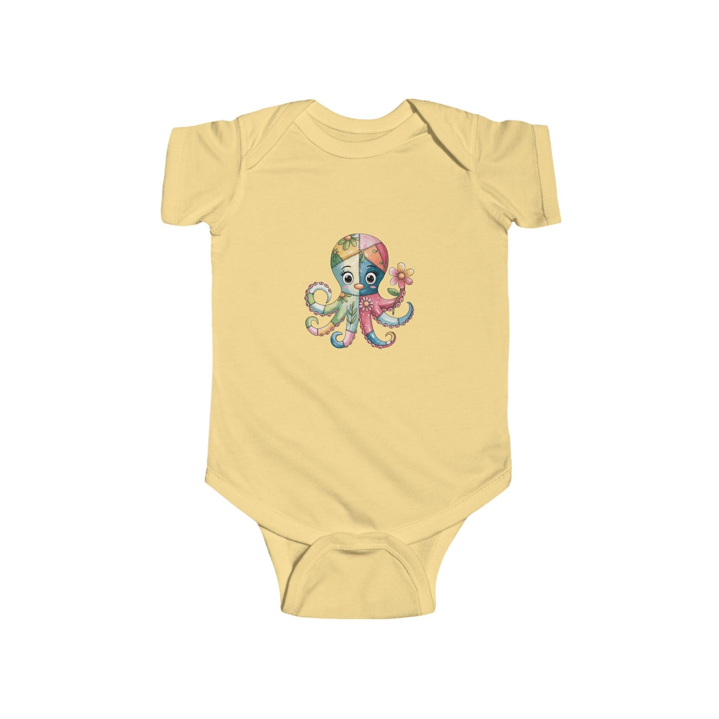 Cute Octopus Baby Bodysuit, Infant Outfit, Toddler Gift, Baby Shower Gift, Ocean Theme Baby Wear