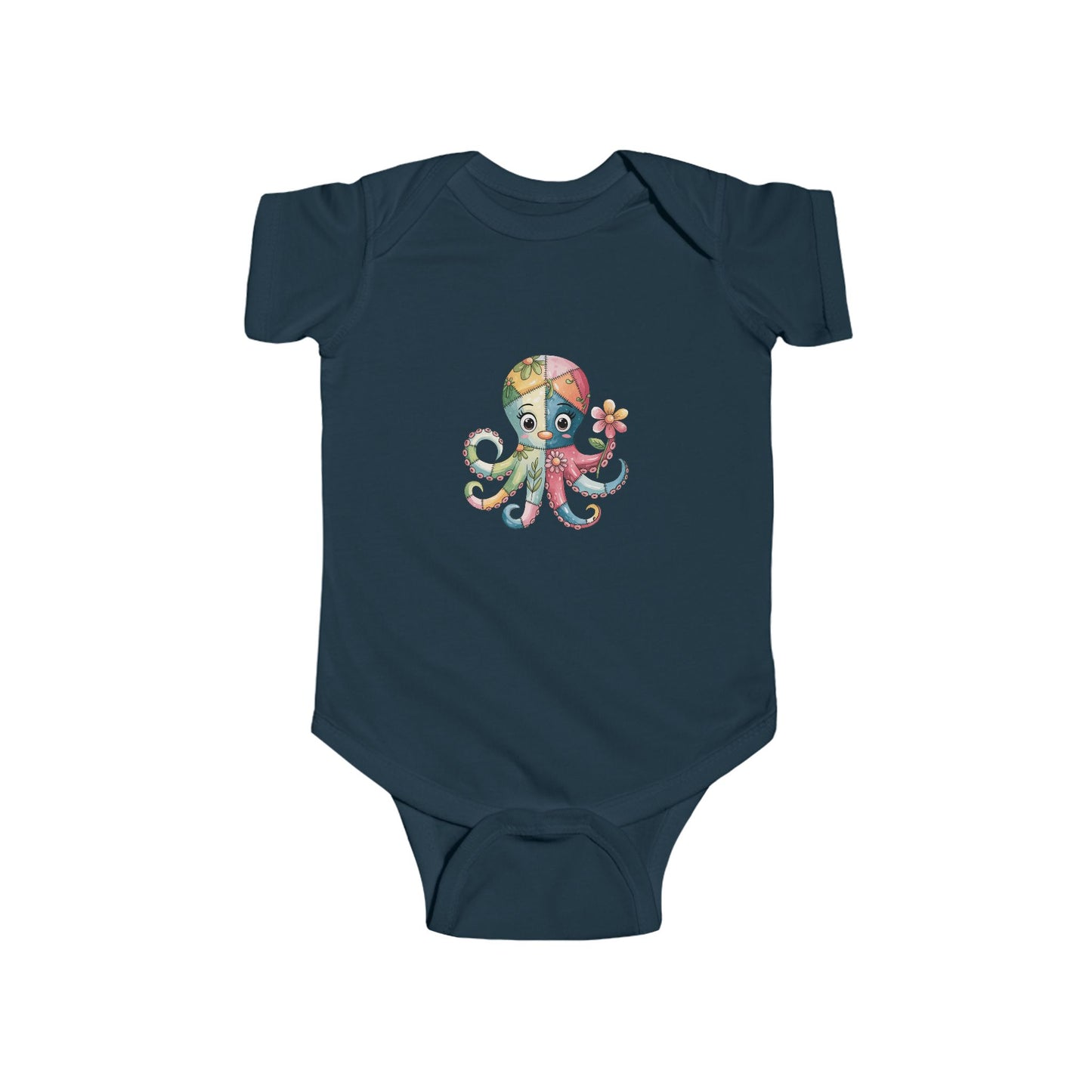 Cute Octopus Baby Bodysuit, Infant Outfit, Toddler Gift, Baby Shower Gift, Ocean Theme Baby Wear