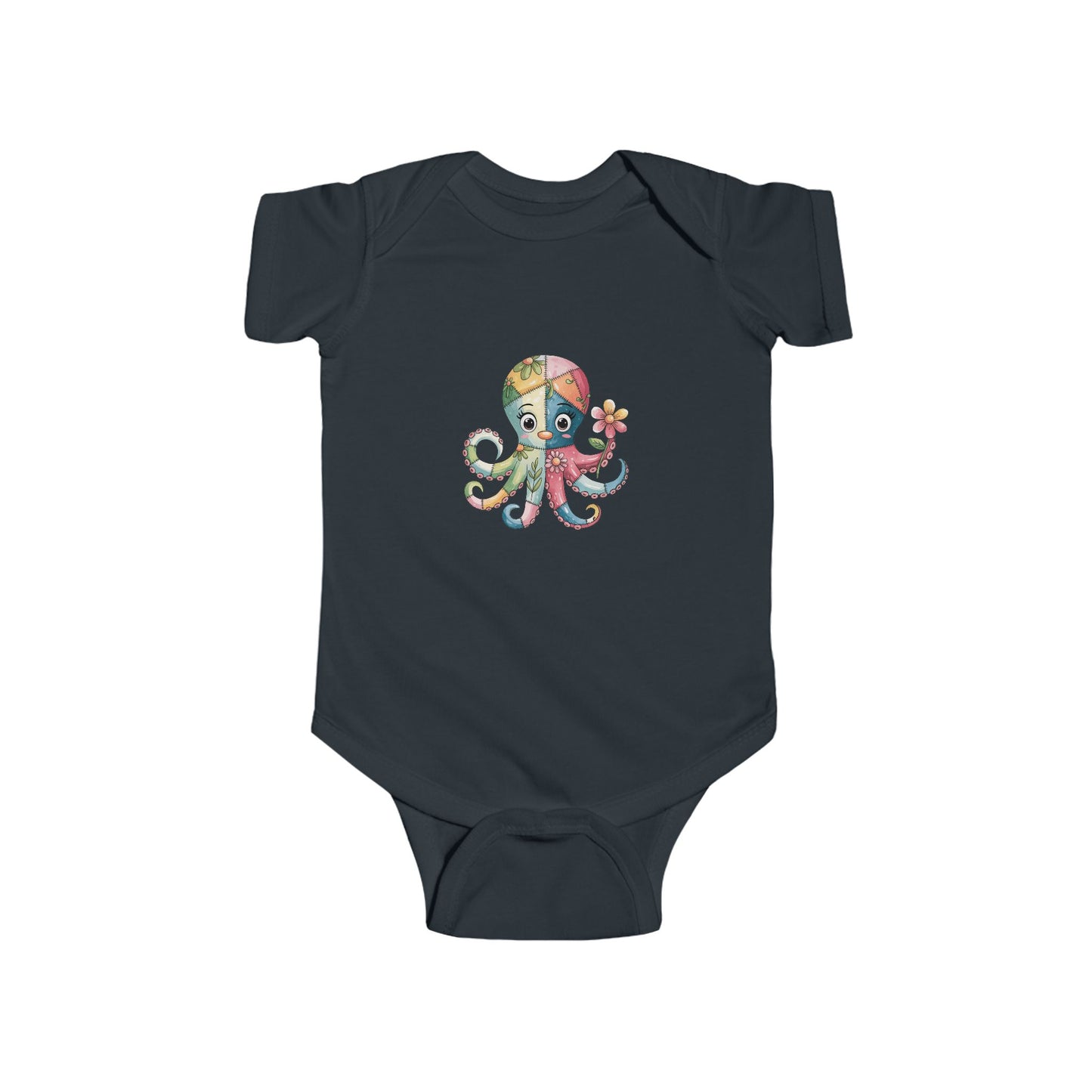 Cute Octopus Baby Bodysuit, Infant Outfit, Toddler Gift, Baby Shower Gift, Ocean Theme Baby Wear