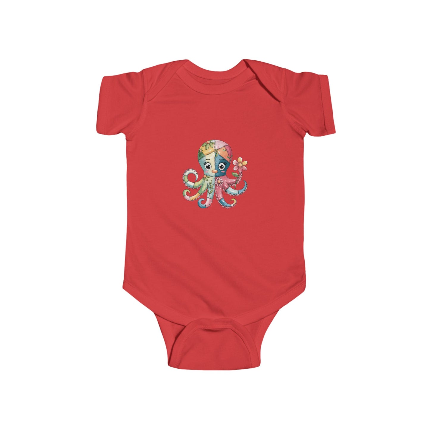Cute Octopus Baby Bodysuit, Infant Outfit, Toddler Gift, Baby Shower Gift, Ocean Theme Baby Wear