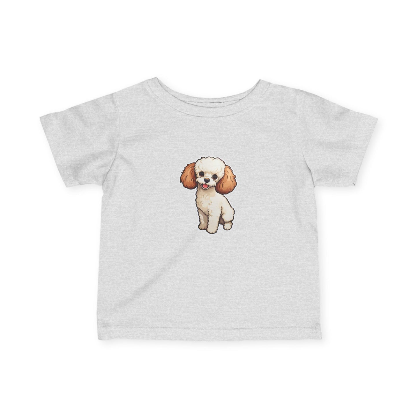 Cute Puppy Infant Tee, Baby T-Shirt, Newborn Gift, Toddler Tee, Dog Lover Baby Clothes