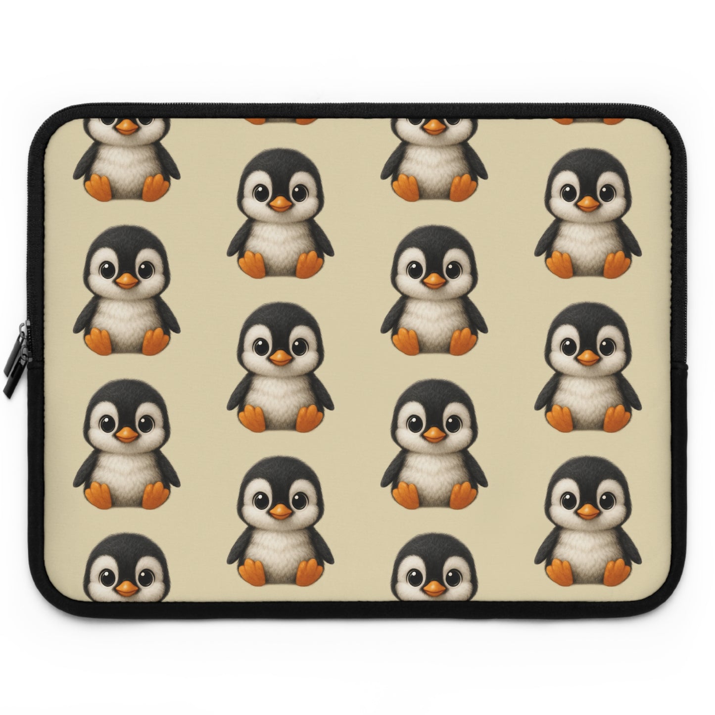 Cute Penguin Laptop Sleeve - Ideal for Students, Gifts for Birthdays, Creative Accessories for Work and Play, Tech Pouch, Animal Lover