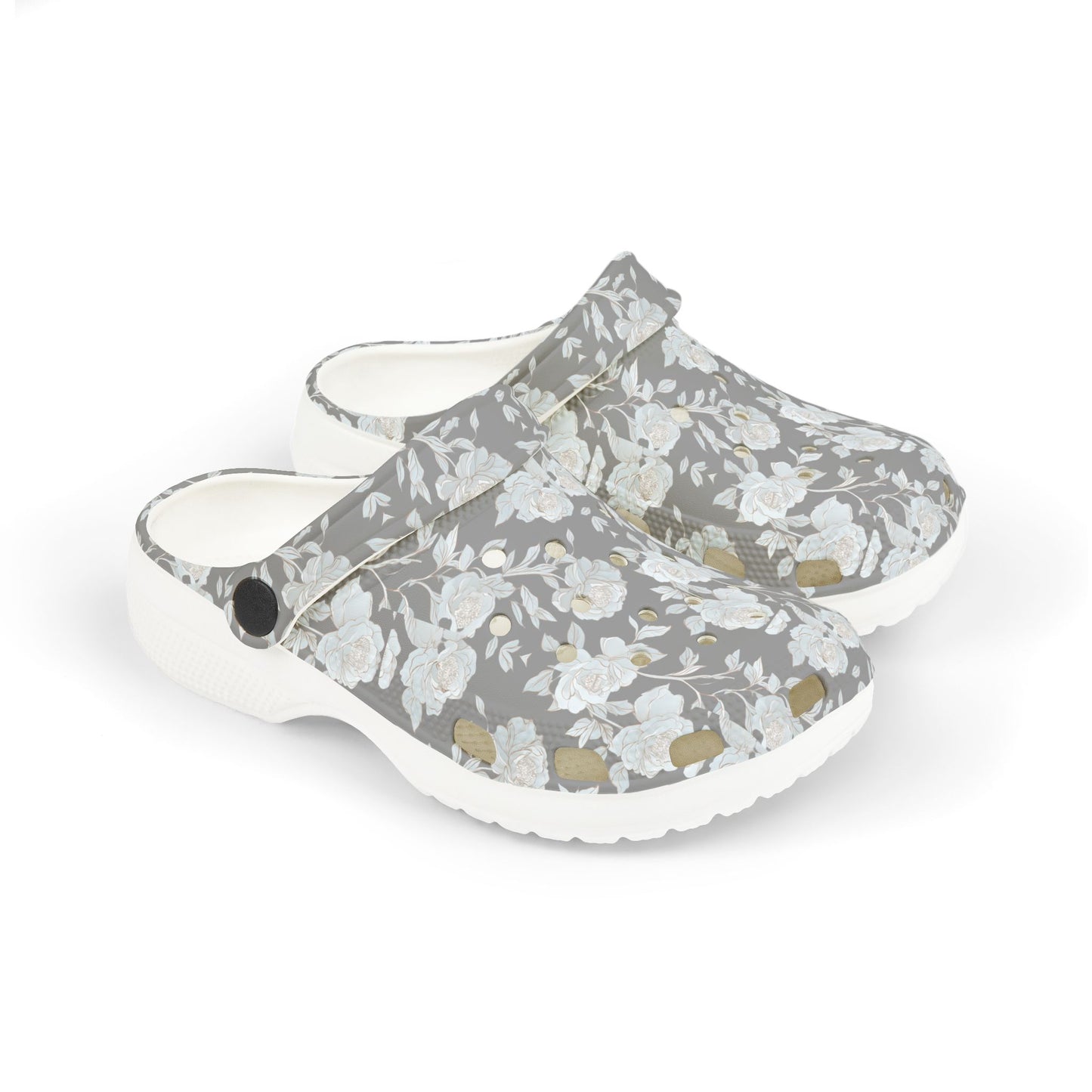 Floral Kid's EVA Foam Clogs, Comfortable Kids Slippers, Garden Party Clogs, Outdoor Play Shoes, Fun Summer Footwear